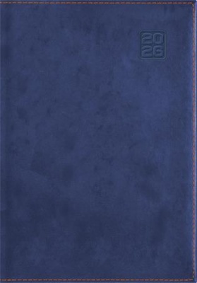 Naptár, tervező, B5, heti, DAYLINER "Square", kék