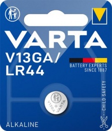 Gombelem, V13GA / LR44 / A76, 1 db, VARTA